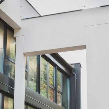 Lux Bau Referenz Bürozubau Metagro