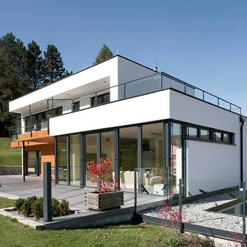 Lux Bau Referenz Einfamilienhaus Hainfeld