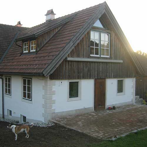 Lux Bau Referenz Fassade Laaben
