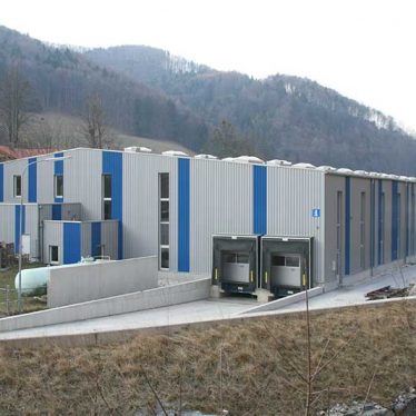 Lux Bau Referenz Lagerhalle Hainfeld