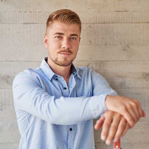 Lux Bau Mitarbeiter Andreas Lehrbaumer