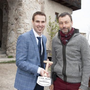 Lux Bau Araburg Spatenstichfeier